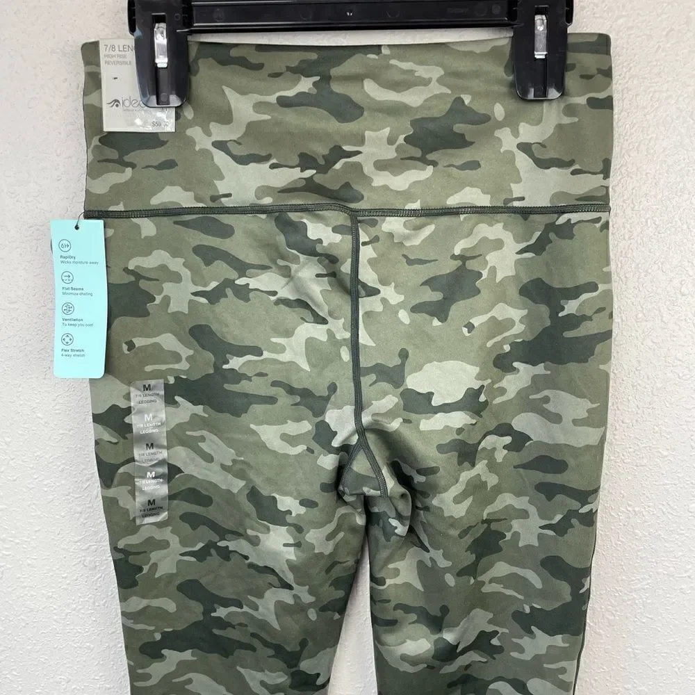 NWT Ideology Camo Athletic 7/8 Length High Rise Leggings Size M